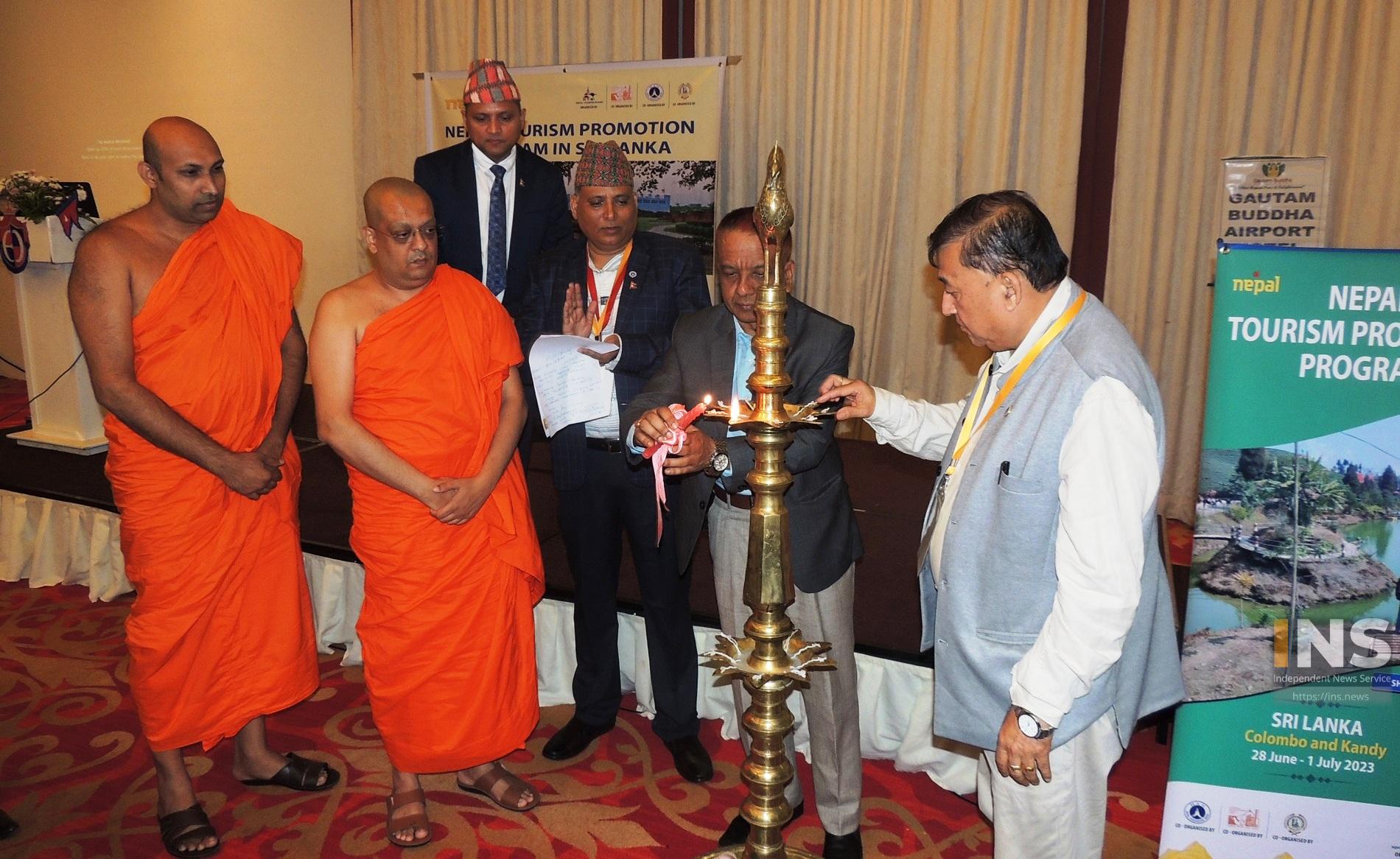श्रीलंकाको क्यान्डीमा नेपाल प्रवर्द्धन कार्यक्रम, लुम्बिनीबाट बौद्धस्थलको भ्रमण सुरु गर्न आग्रह